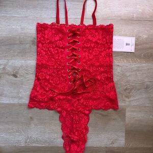 We Are HAH bodysuit/lingerie